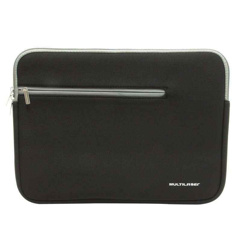 Case Notebook Neoprene 14 Preto/Cinza Multilaser