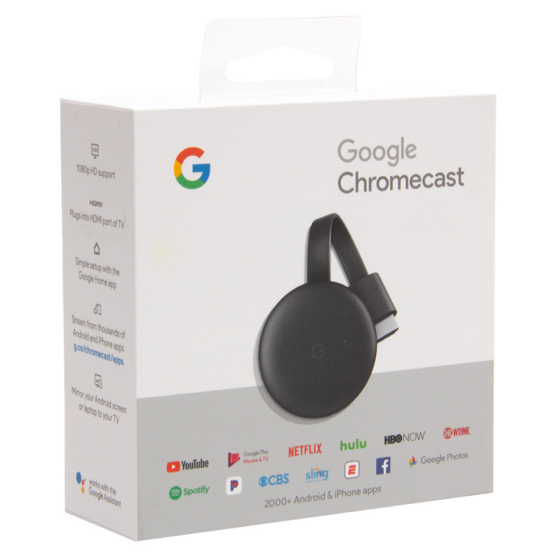 chrome cast valores