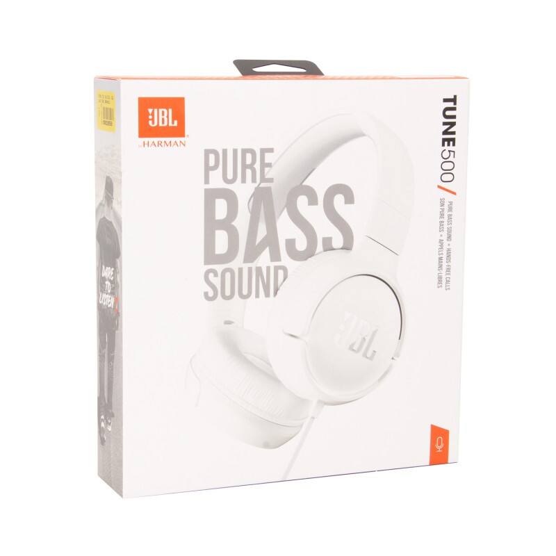 Fone de ouvido jbl tune 500 branco clearance