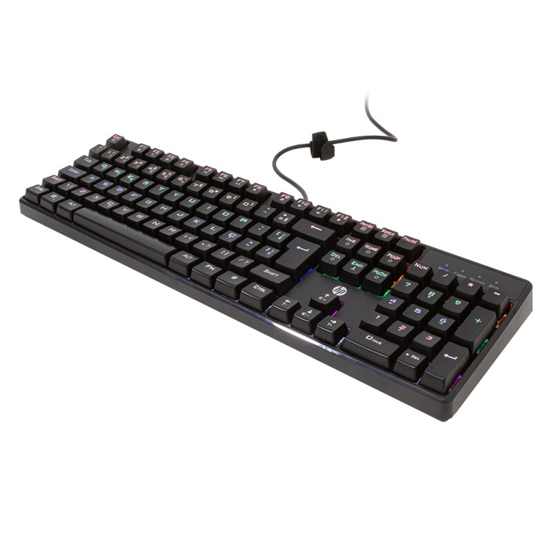 Kit Teclado e Mouse Gamer HP GM200