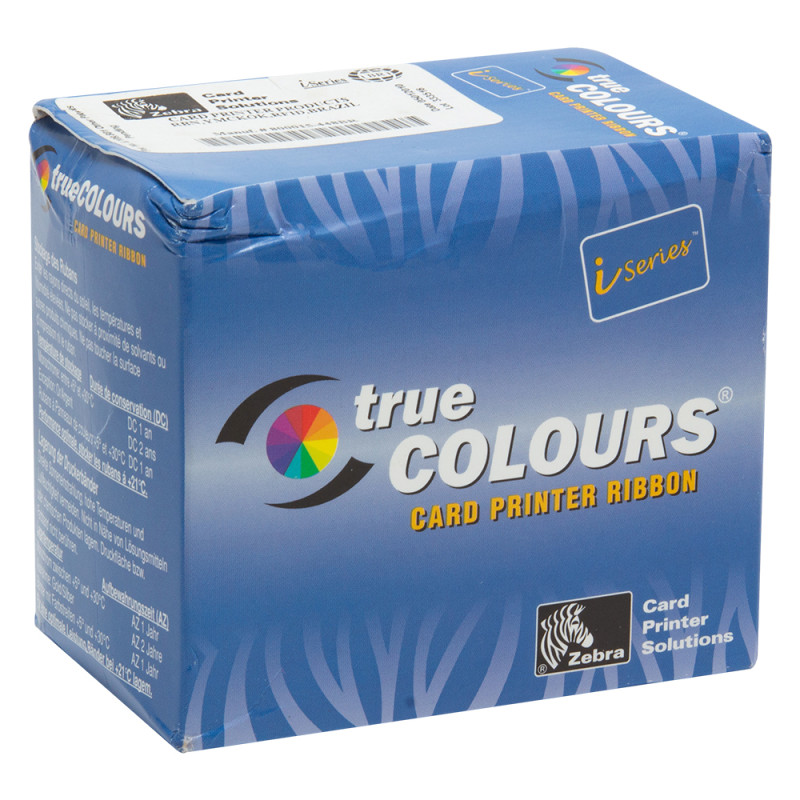 大特価 pop Ribbon para Impressora de Cartão CMYKOK Zebra True Colours タイムセール