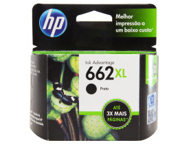 Cartucho de Tinta 662XL Preto - HP