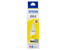 Refil de Tinta Epson T664420 Amarelo Original