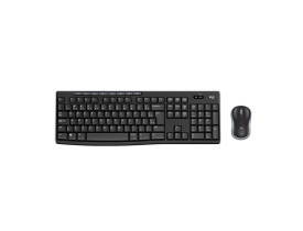 Kit teclado e mouse sem fio Logitech MK270