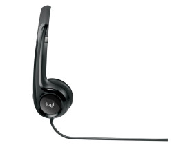 Headset Logitech H390 Preto USB com Microfone 981-000014