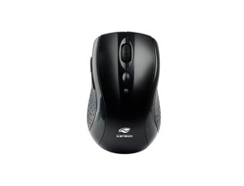 Mouse Sem Fio C3Tech Adaptador Nano Preto M-W012BK
