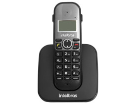 Telefone Intelbras Sem Fio TS5120 ID Preto