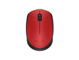 Mouse Logitech sem Fio M170 Vermelho