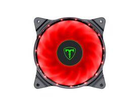 COOLER P/GABINETE T-DAGGER T-TGF300-R LED VERMELHO