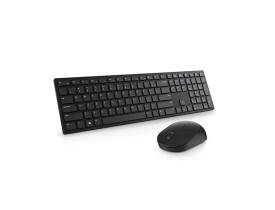 Kit teclado e mouse sem fio Dell KM5221W preto
