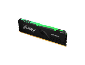 MEMÓRIA 16GB DDR4 3200 KINGSTON FURY BEAST RGB - KF432C16BB12A/16