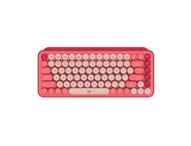 Teclado USB sem fio bluetooth Logitech Pop Keys HeartBreaker