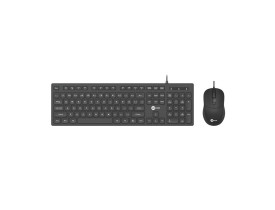 Kit de teclado e mouse com fio Lecoo CM102