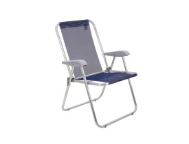 Cadeira de Praia Tramontina Creta Azul 92900/202