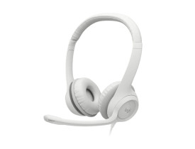 Headset Logitech H390 Branco USB com Microfone 981-001285