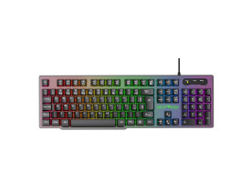 Teclado Gamer Naja Semi Mecânico Viper Pro Preto RGB