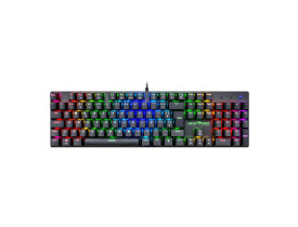 Visão frontal TECLADO GAMER VIPER PRO SWITCH RED MAMBA