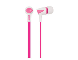 Fone de ouvido OEX intra auricular com microfone Colorhit rosa FN