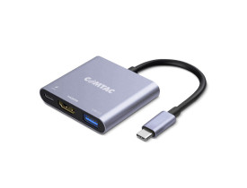 ADAPTADOR COMTAC USB-C DIGITAL AV DIGITAL MULTIPORTAS -  9405