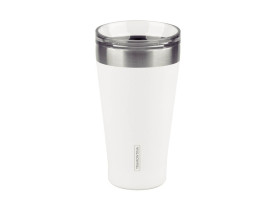 Copo térmico Tramontina Exata com tampa 550ml Branco
