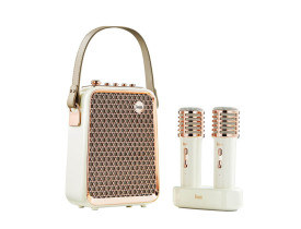Caixa de Som Divoom Songbird-HQ com Microfone Branco Bluetooth