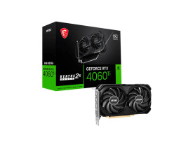 PLACA DE VÍDEO 8GB RTX4060 TI MSI VENTUS 2X OC GDDR6