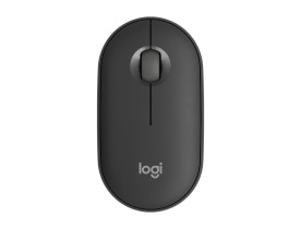 Mouse sem fio Logitech Pebble Mouse 2 M350s, grafite - 910-007049