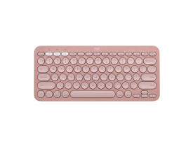 TECLADO SEM FIO BT LOGITECH PEBBLE KEYS 2 K380S ROSA