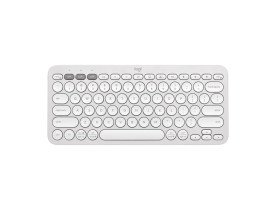 TECLADO SEM FIO BT LOGITECH PEBBLE KEYS 2 K380S BRANCO