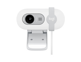 WEBCAM LOGITECH BRIO 100 BRANCA - 960-001615