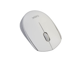 MOUSE S/ FIO OEX COZY DUO PRATA MS60
