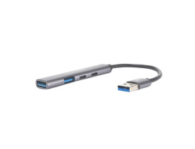 Hub C3tech USB 3.0 com 1x 3.0/1x 2.0/ 2x USB-C - HU-330SI