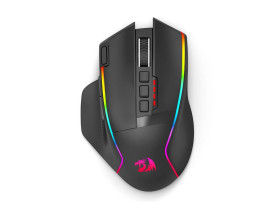 Mouse gamer Redragon M915 RGB Swain preto