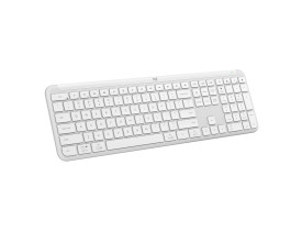 Teclado sem fio Logitech Signature K950 slim branco - 920-012601