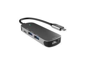 Adaptador Hub Elg USB-C HDMI - HUB41HD 4 em 1 