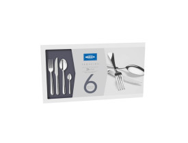 Faqueiro Brinox 24 peças inox polimento extra brilho