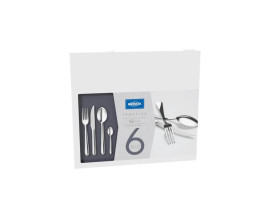 Faqueiro Brinox Lyon 42 peças inox polimento extra brilho
