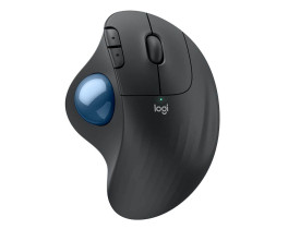 Mouse Logitech Trackball Ergo M575 preto sem fio 910-005869