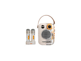 Caixa de som Divoom 5.0 bluetooth 50W Spark-Pro branca