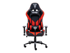 	 CADEIRA GAMER CLANM MOUNT BLACK /RED CM081