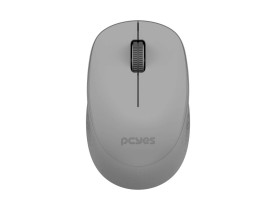 Mouse sem fio Pcyes Mover gray silent click 1600 DPI PMMWSCGY 