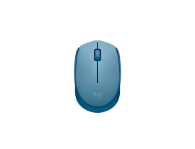 Mouse Logitech sem fio M170 azul claro 910-006863