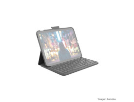 Capa Logitech Slim Folio para iPad 10ª geração grafite 920-011368
