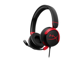 Fone de ouvido gamer HyperX Cloud Mini com fio preto 7G8F4AA 