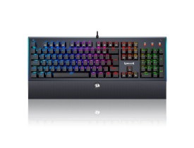 TECLADO MECÂNICO GAMER REDRAGON K569 ARYAMAN RGB PRETO V2 SWITCH 