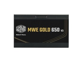 FONTE 650 WATS REAIS ATX COOLER MASTER 80 PLUS GOLD - MPE-6502-AC