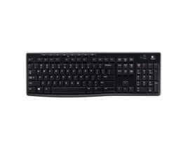 Teclado Logitech K270 sem fio preto