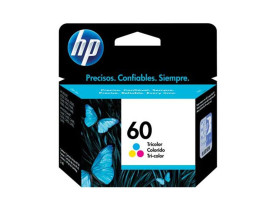 Cartucho HP 60 Colorido (CC643WB) 6,5ML