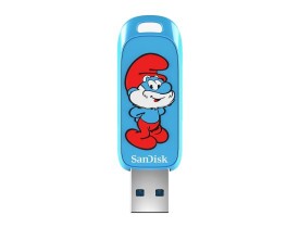 Pen Drive 128GB SanDisk USB 3.2 Papa Smurf Edition SDCZIS-128G-G4