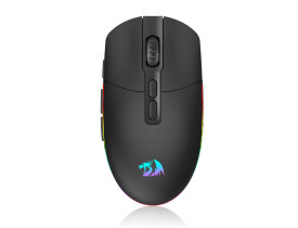 MOUSE GAMER REDRAGON M719 RGB INVANDER PRO PRETO